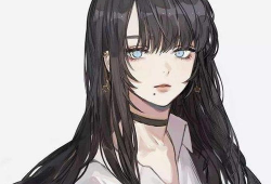 漫画头像女生霸气冷艳,神秘魅力一触即发